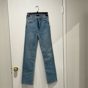 MOTHER high waisted rider skimp Jeans